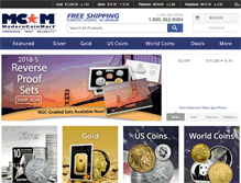 Tablet Screenshot of moderncoinmart.com